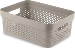 Keter INFINITY 11L Kosár 36 x 27 x 14 cm, capuccino (04750-X67) 264063 (264063)