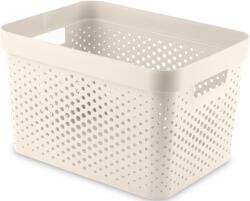 Keter INFINITY 17L Kosár 36 x 27 x 22 cm, krém (04740-X64) 263433 (263433)