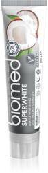 Biomed Superwhite pasta de dinti cu efect intaritor cu ulei de cocos 100 g