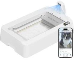 PETKIT Litiera Smart pentru pisici PuroBot Crystal Duo Alb (P9905)
