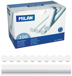 MILAN Crete albe rotunde Milan 100buc (2404100)