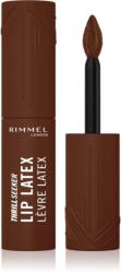Rimmel Thrill Seeker Lip Latex ruj de buze lichid culoare 600 Cappuccino Deep 6 ml