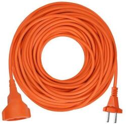 Solight Cablu flexibil Solight 1z - conector, 20m, 2 x 1, 5mm2, portocaliu (PS22)