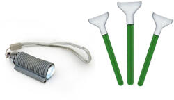 Visible Dust Set 3 spatule curatare senzor format 1.3x/20mm MFT cu lanterna (2863173-3/VT 1259888)