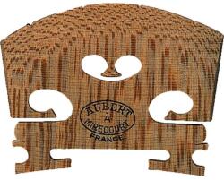 Aubert Violin bridge Ebony inlay, 1/2, Foot width 36