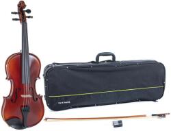 GEWA Violin Ideale, 3/4, Set up with Wittner fine tuning tailpiece incl. violin case, Massaranduba bow, Larsen Aurora strings
