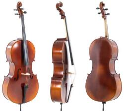 Gewa Cello Allegro, 4/4, Set up includes bag, Larsen Aurora Strings
