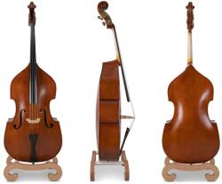 Gewa Double bass Basic Line - solid top version, 3/4, Set up in the GEWA master workshops