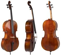 Gewa Cello Allegro Antique, 1/4, Set up with Wittner fine tuning tailpiece