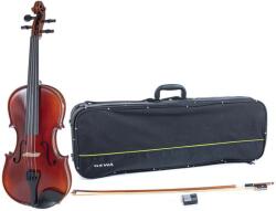 GEWA Violin Ideale, 4/4 lefthand, Set up with Wittner fine tuning tailpiece incl. violin case, Massaranduba bow, Larsen Aurora strings