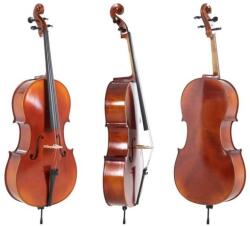 Gewa Cello Ideale, 1/4, Set up with Wittner fine tuning tailpiece, incl. bag, Larsen Aurora strings