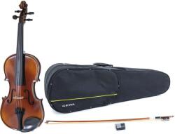 GEWA Violin Allegro, 4/4 lefthand, Set up with Wittner fine tuning tailpiece incl. shaped case, Massaranduba bow, Larsen Aurora strings