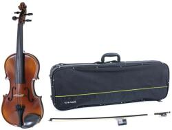 GEWA Violin Allegro, 4/4 lefthand, Set up with Wittner fine tuning tailpiece incl. violin case, carbon bow, Larsen Aurora strings