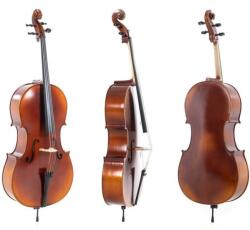 Gewa Cello Allegro, 3/4, Set up includes bag, Larsen Aurora Strings