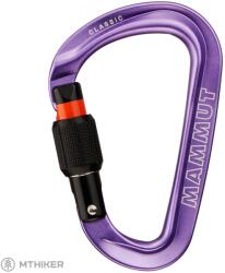 Mammut Classic HMS Screwgate karabiner, alpine calamint