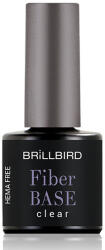 BrillBird Fiber Base Gel clear - üvegszálas alapozózselé 8ml TF