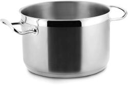 Lacor Menaje Vas de gatit Lacor Eco-Chef 24 cm, inox, cu capac, 24x15 cm (Lacor_57025)