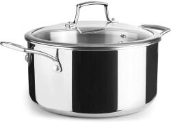 Lacor Menaje Caserola Lacor TriChef 60874, 5 L, 24 cm, inox 1810, aluminiu (60874)