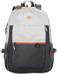 DACO Ghiozdan scoala Daco GH5002, 3 compartimente, 45 x 33 x 18 cm, Bej/Gri (GH5002)