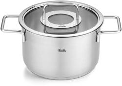 Fissler Oala Fissler Pure Collection din inox, 20 cm, 3.6L, cu capac din sticla (086-115-20-000/0)