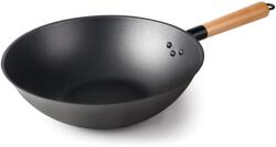 Lacor Menaje Wok LACOR 66128, 28 cm, cu antiaderenta, PFOA-free, ergonomic (66128)
