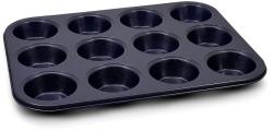 Zyliss Tava pentru Muffins Zyliss E980200, Carbonstahl, 12 forme, Albastra (E980200)