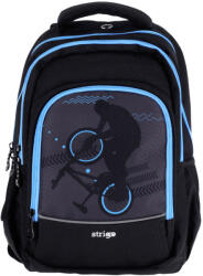 STRIGO Ghiozdan Strigo Misty+ Black Bicycle PL009, 24 L, 39 x 27 x 18 cm (PL009)