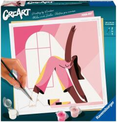 Ravensburger Set de pictură pe numere Ravensburger CreArt - Yoga (23668)