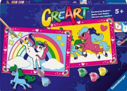 Ravensburger Set de pictat după numere Ravensburger CreArt - Ponei de zână (23964)