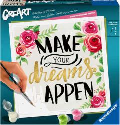 Ravensburger Set de pictură după numere Ravensburger CreArt - Urmează-ţi visul (29028)