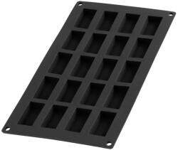 Lékué Silicone Financier szilikon mini sütemény forma 20db Fekete LK880568 (LK880568)