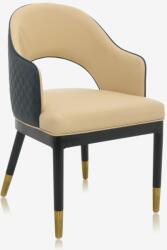 Crescendo C3744-1 Beige / Szürke étkezőszék - pepita