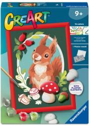 Ravensburger Set de pictură pe numere Ravensburger CreArt - Veveriţă (12023265)