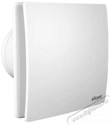 Elicent Elegance 100MHY Fürdőszobai ventilátor, Visszacsapódásgátló, Páratartalom érzékelő, Hosszú élettartamú motor 30000h, Áramlási sebesség 90mc/h, IPX4, Fehér színű