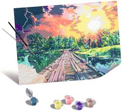 Ravensburger Set de pictură cu numere Ravensburger CreArt - Lumină magică (23912)