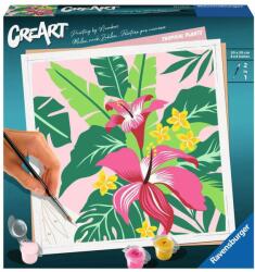 Ravensburger Set de pictură pe numere Ravensburger CreArt - Plante tropicale (23728)