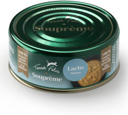 Terra Faelis 24x70g Terra Felis Soupreme lazac étrend-kiegészítő eledel macskáknak