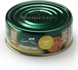 Terra Faelis 24x70g Terra Felis Soupreme kacsa étrend-kiegészítő eledel macskáknak