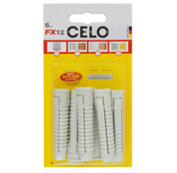 Celo 512FX6 BLISZTER - FX 12 UNIVERZÁLIS NYLON DŰBEL - 6db 6db/cs (512fx6)