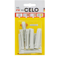 Celo 510FX10 BLISZTER - FX 10 UNIVERZÁLIS NYLON DŰBEL - 10db 10db/cs (510fx10)
