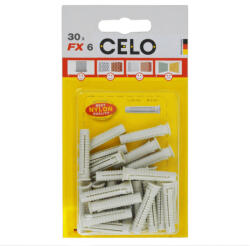 Celo 56FX30 BLISZTER - FX 6 UNIVERZÁLIS NYLON DŰBEL - 30db 30db/cs (56fx30)