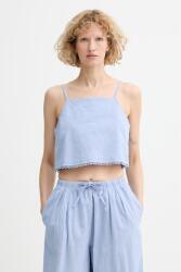 American Vintage crop top pentru femei, din bumbac PPY2-TSD0R8_05X (FEO07A)