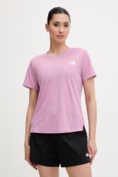 The North Face tricou de antrenament pentru femei FLEX EMBOSSED PPY2-TSD1TE_40X (NF0A8G8CG6E1)