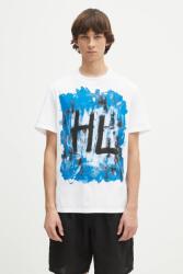 Helmut Lang tricou din bumbac SCRIBBLE. T2. MAL. LT. PPYA-TSM2MI_00X (P02HM509)