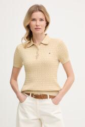 Tommy Hilfiger polo tricotat pentru femei, din bumbac 9BYA-SWD03K_12X (WW0WW41474)