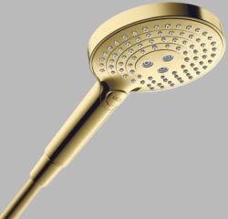 Hansgrohe Para de dus mobila, rotunda, 3 Jet, auriu lucios (Polished Gold Optic), Axor ShowerSolutions 26050990 26050990 (26050990)