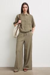 Medicine pantaloni wide leg pentru femei, cu vâscoză ZPY2-SPD907_81X (RS26-SPD907)
