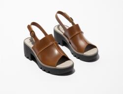 Fly London Sandale cu toc TUPI Fly London Maro 37