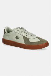 Lacoste Baseshot Pro sportcipő női velúr - zöld Női 36