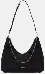 Calvin Klein női műbőr hobo táska - fekete Univerzális méret - answear - 36 990 Ft